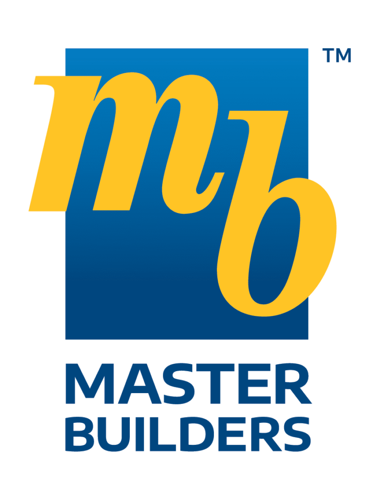 Master Builders logo representing the certified quality assurance behind Builders Warkworth’s trusted workmanship.